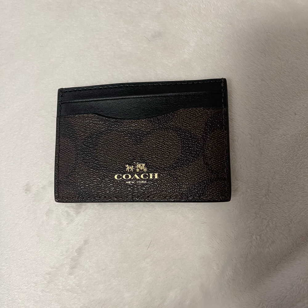 Coach card holder
